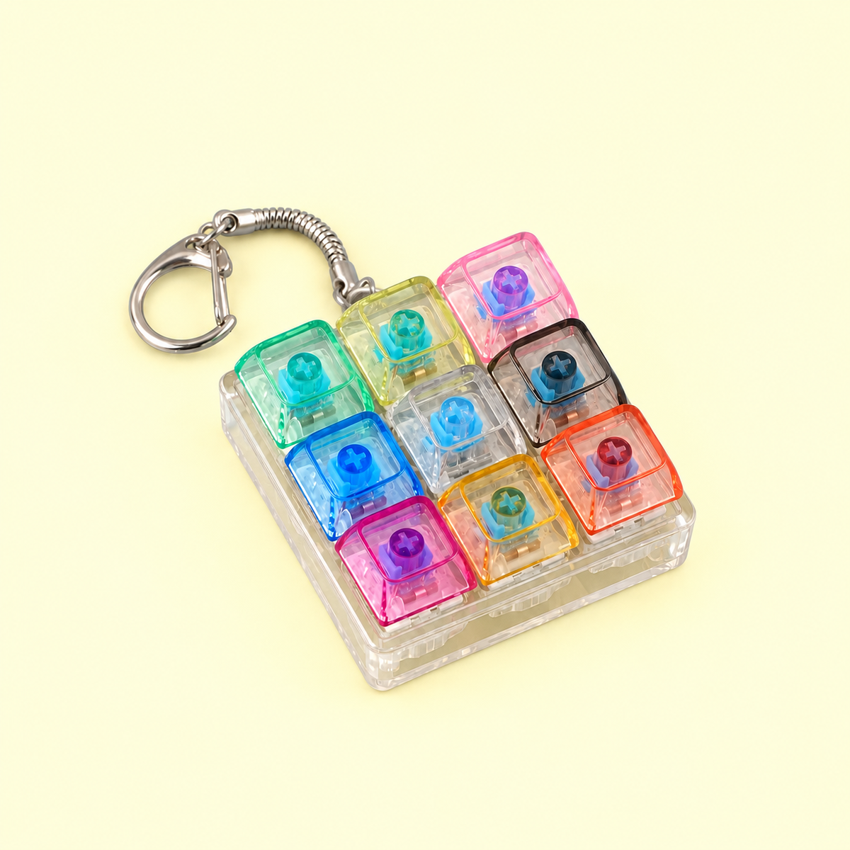 led light key fidget